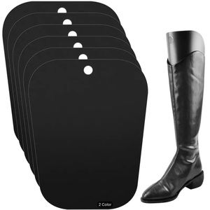 Pack of 10 Boot Shape Inserts, Boot Shaper Moulding Inserts,  Black